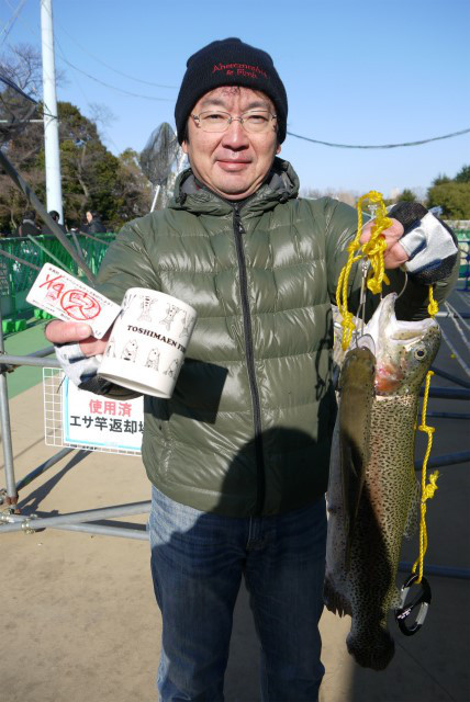 としまえんフィッシングエリア 釣果