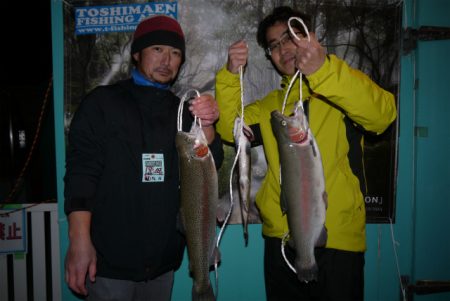 としまえんフィッシングエリア 釣果