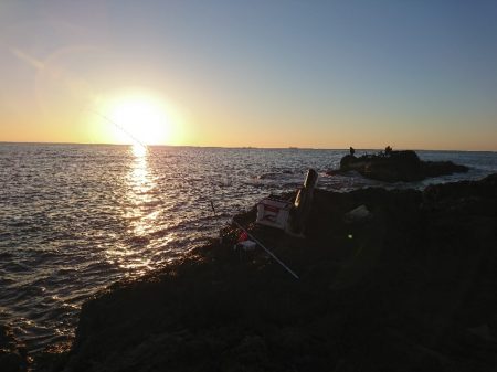 須江でグレ釣り
