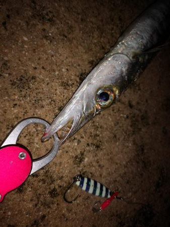 強風でも強いメタルジグ