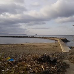 ショアプラッギング!(注:道狭すぎ)