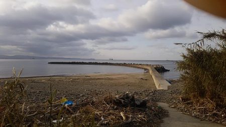 ショアプラッギング!(注:道狭すぎ)