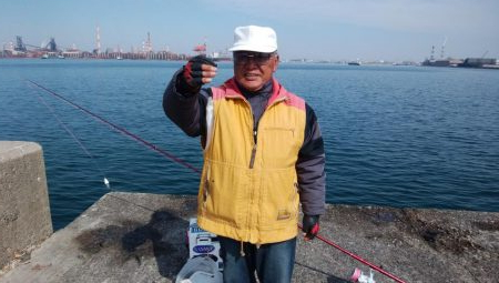 今朝も播磨新島へキス釣査