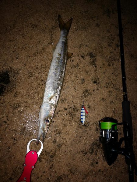 強風でも強いメタルジグ