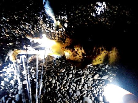 サーフでも　アオリイカゲットできました!!