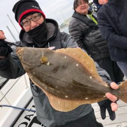 プライベートボートで仙台湾カレイ釣り！