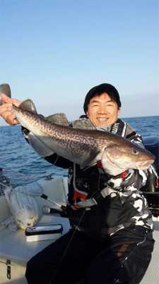 プライベートボートで仙台湾カレイ・スロージギング