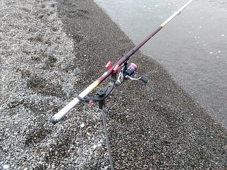 サーフでも　アオリイカゲットできます!!