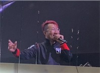 フィッシングショーには釣ってから行くねん♫