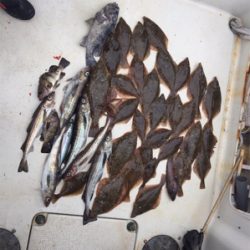 プライベートボートで仙台湾カレイ・スロージギング