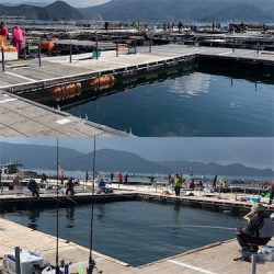 釣堀紀州さんにて