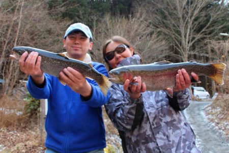小菅トラウトガーデン 釣果