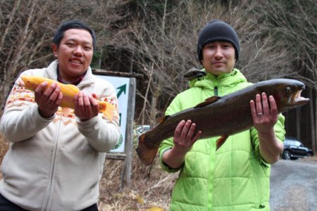 小菅トラウトガーデン 釣果