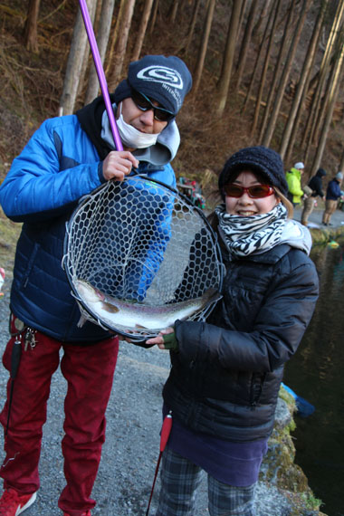 小菅トラウトガーデン 釣果