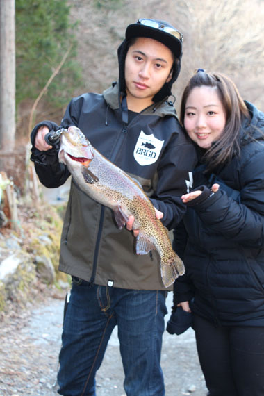 小菅トラウトガーデン 釣果