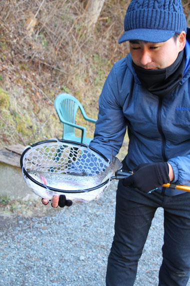 小菅トラウトガーデン 釣果