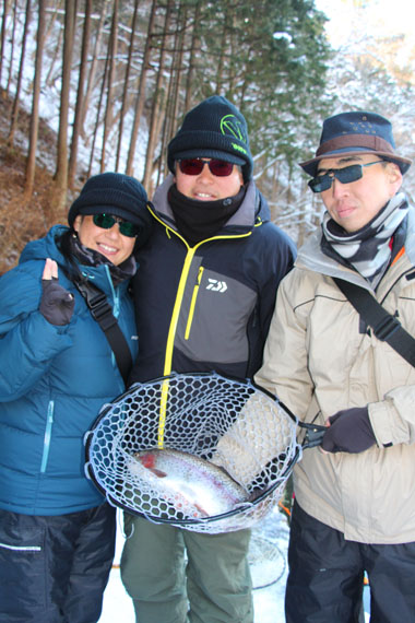 小菅トラウトガーデン 釣果