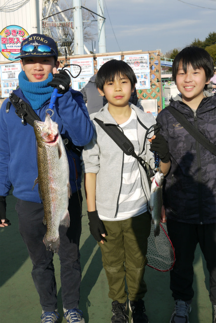 としまえんフィッシングエリア 釣果