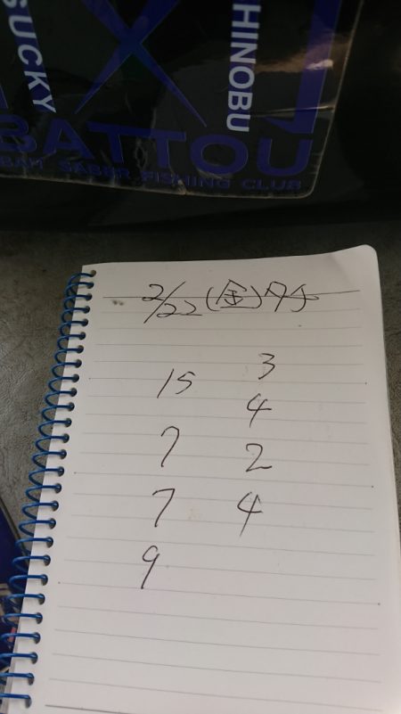 金沢八景鴨下丸 釣果