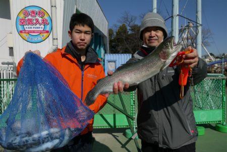 としまえんフィッシングエリア 釣果