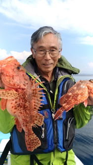 3/2　潮動かず風無しも大型連続浮上↑↑↑…