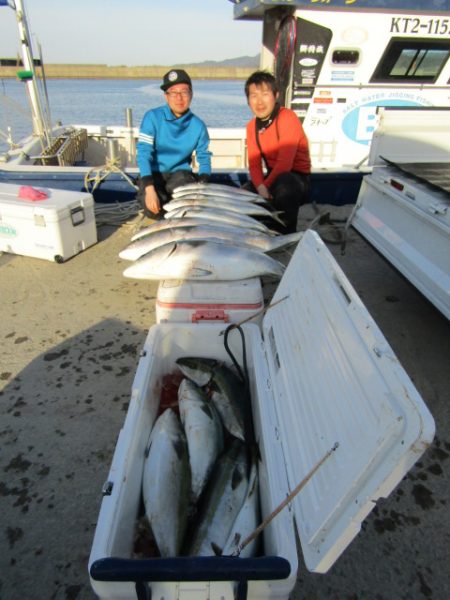 ジギング船 BLUEWATER 釣果