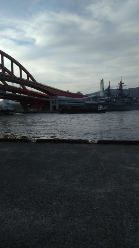 寒サバ狙いでショアジギサビキ