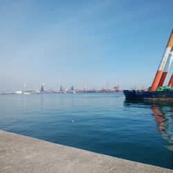 播磨新島のキス釣り