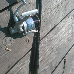 カタタの釣り堀でヒラス狙い