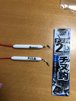 シーバスロッドでメバリング