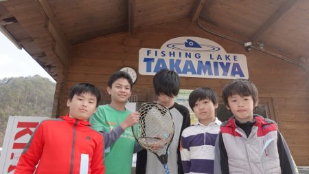 フィッシングレイクたかみや 釣果