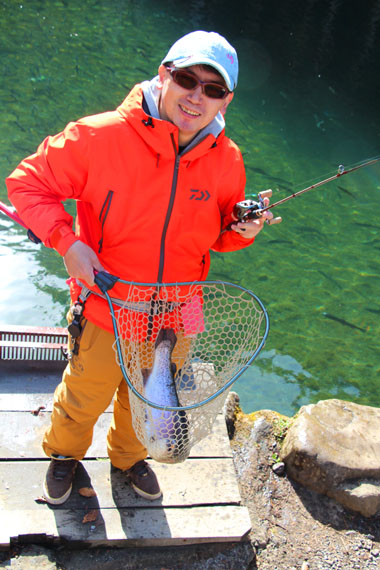 小菅トラウトガーデン 釣果