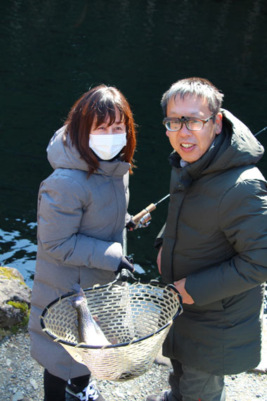 小菅トラウトガーデン 釣果