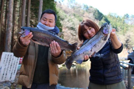 小菅トラウトガーデン 釣果