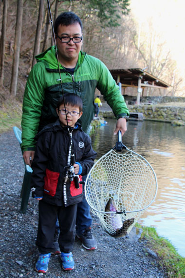 小菅トラウトガーデン 釣果