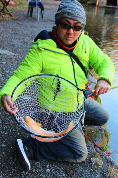 小菅トラウトガーデン 釣果