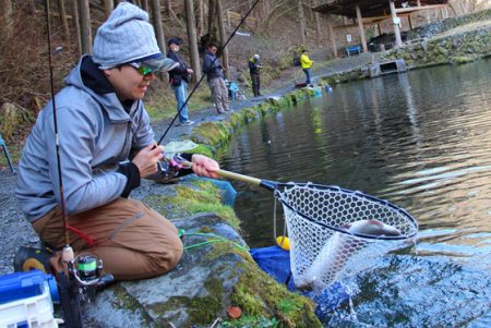 小菅トラウトガーデン 釣果