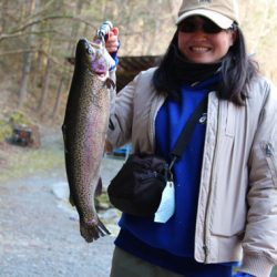 小菅トラウトガーデン 釣果