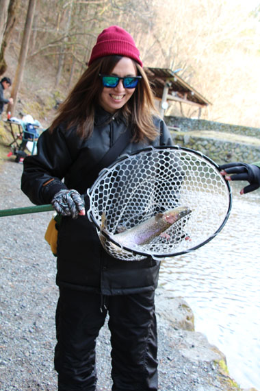 小菅トラウトガーデン 釣果