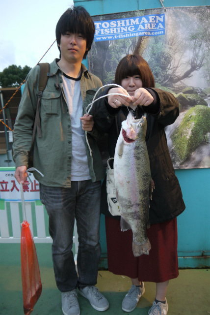 としまえんフィッシングエリア 釣果