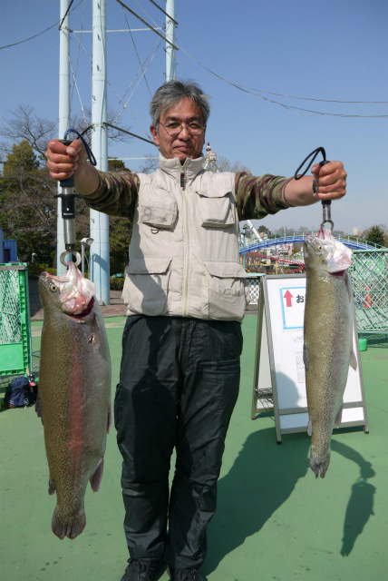 としまえんフィッシングエリア 釣果