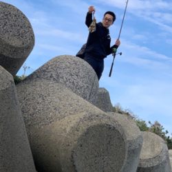 人生初アオリイカ