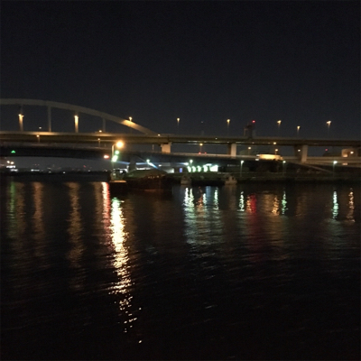 南港大橋でバチ抜け？