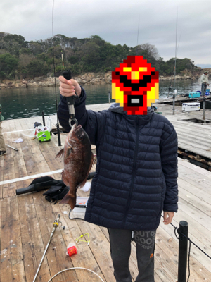 釣り堀紀州にて