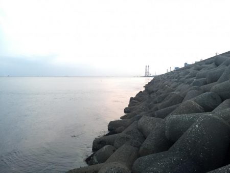 風が強かった！