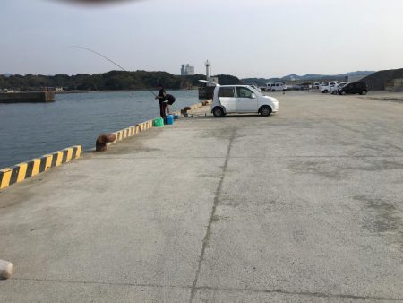 釣り人多いが当りはさびしい