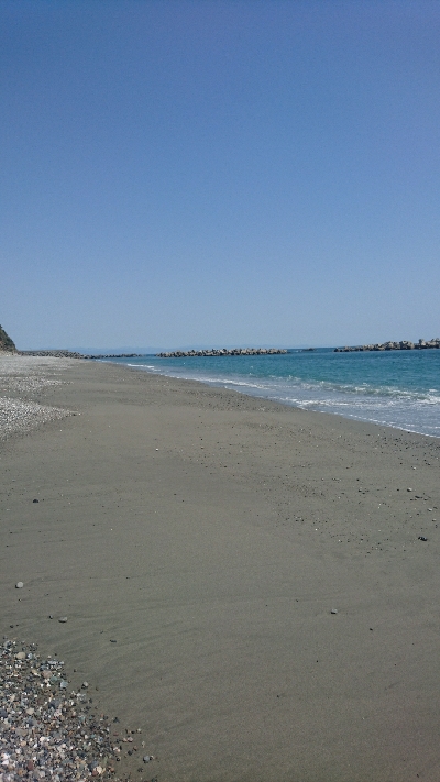 仁淀川河口周辺サーフ、ヒラメ