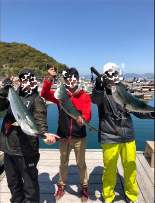 家島釣堀水宝さんにて