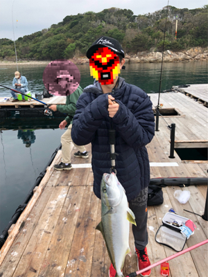 釣り堀紀州にて