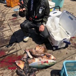 家島釣堀水宝さんにて